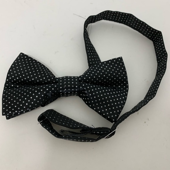 Lot of 2 bow ties adjustable plaid and polka dot - Picture 6 of 7